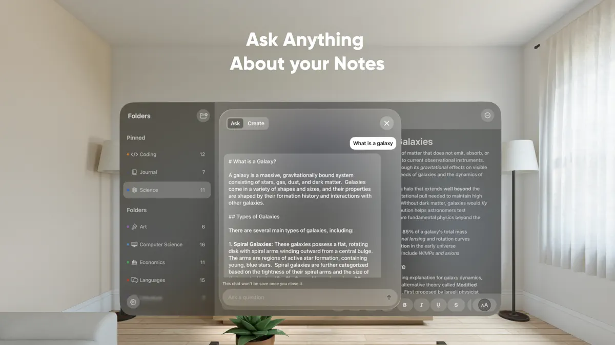 Brain Dump: Notes & Writing screenshot 2