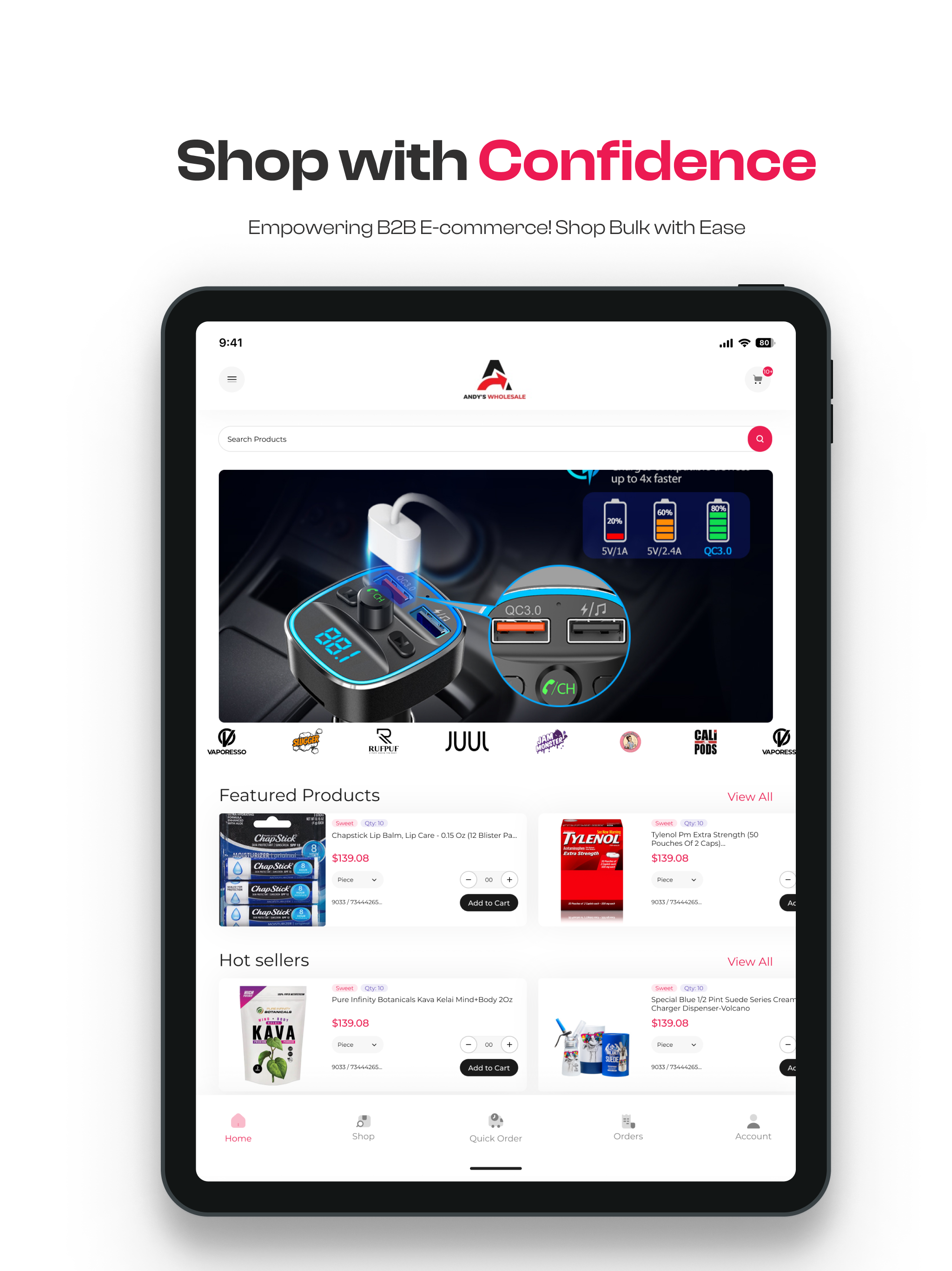 Andy Wholesale B2B screenshot 5