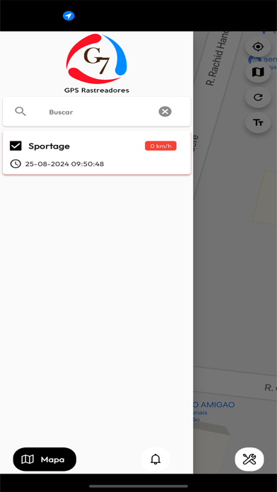 G7 GPS Rastreadores Screenshot