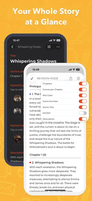 Story Planner for Writers screenshot 4