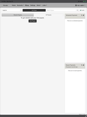 SBT Mobile Banking iPad screenshot