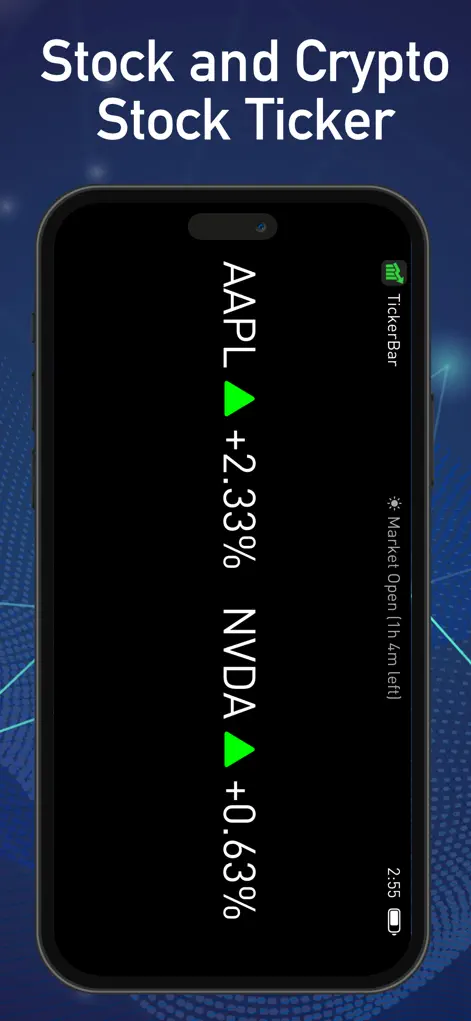 TickerBar: Stock Tracker - Finance App | MWM