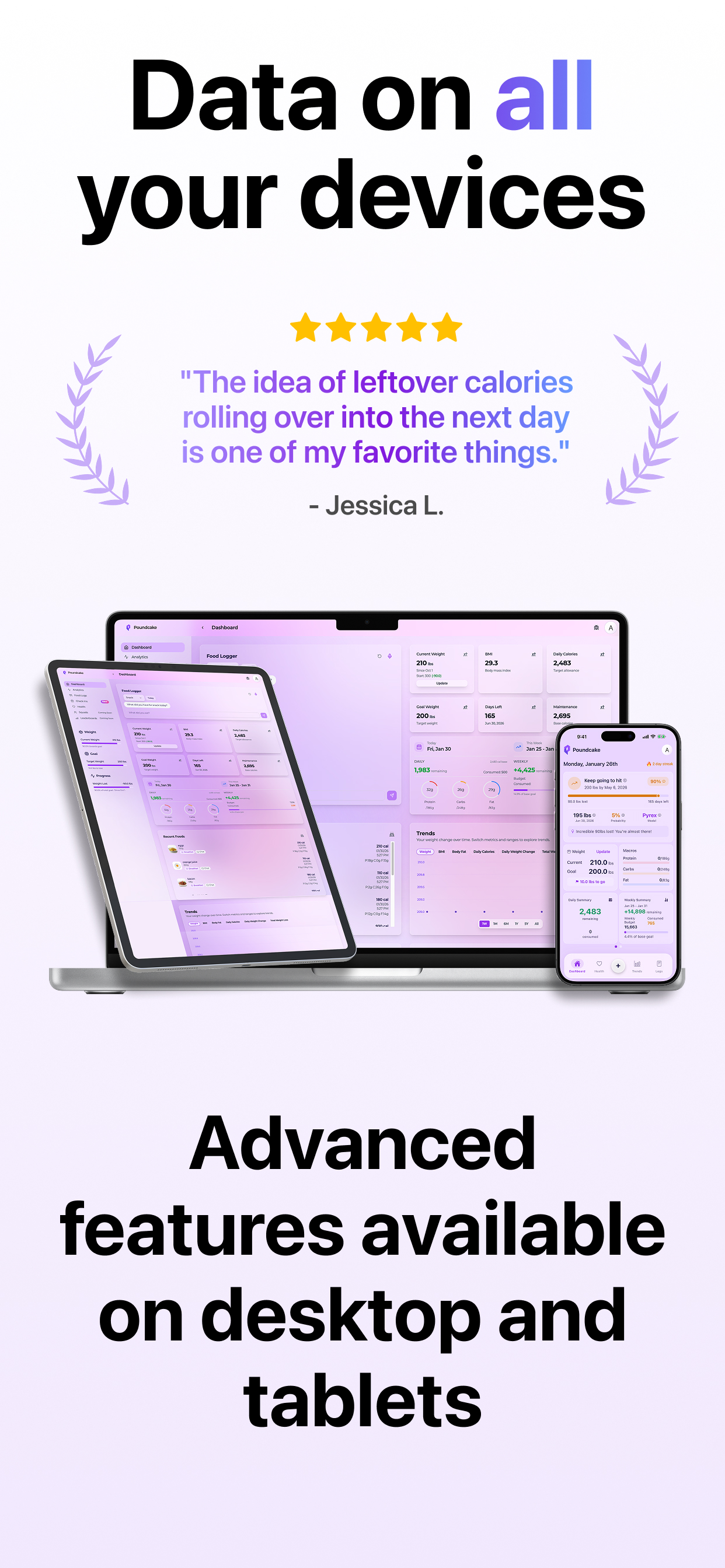 Poundcake - AI Weight Tracker screenshot 4