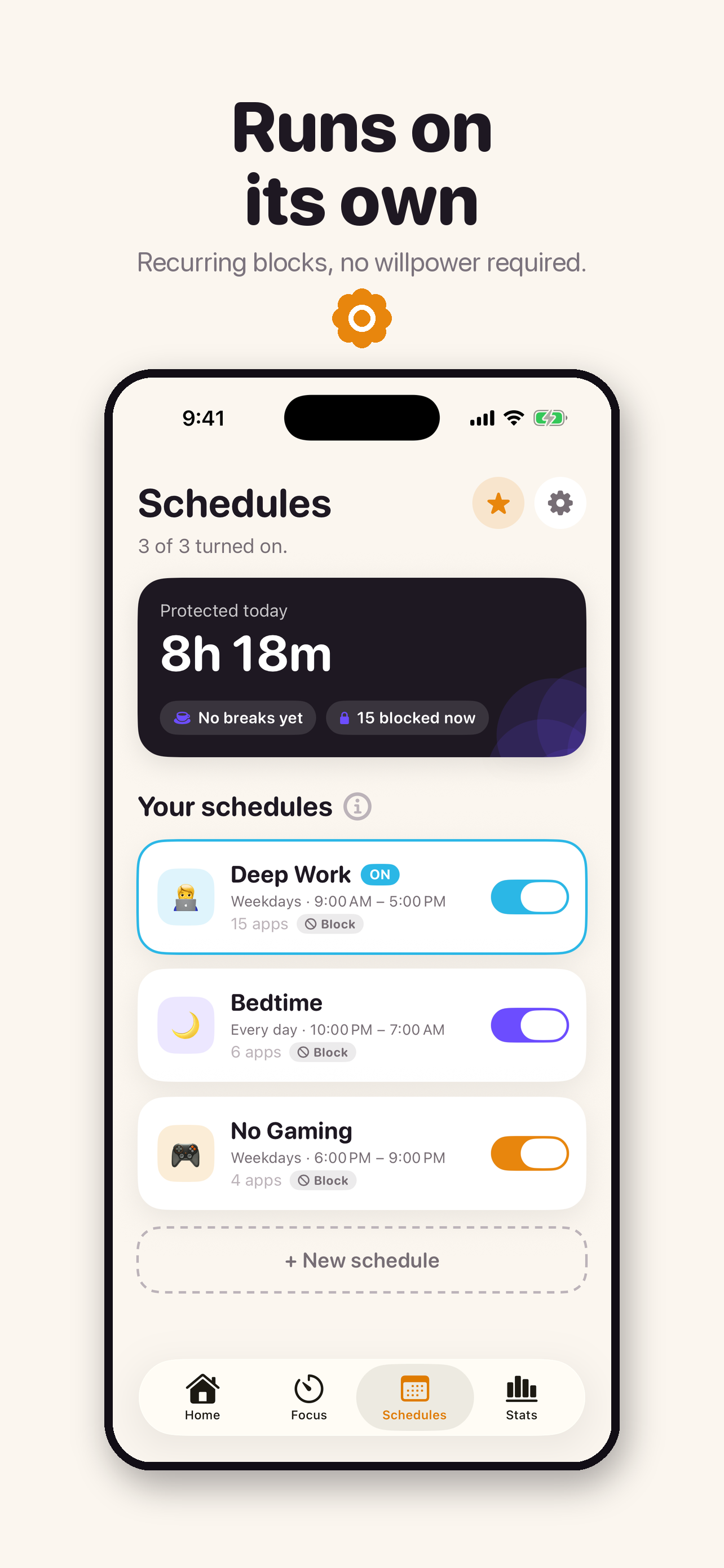 Marigold — Screen Time & Focus screenshot 3