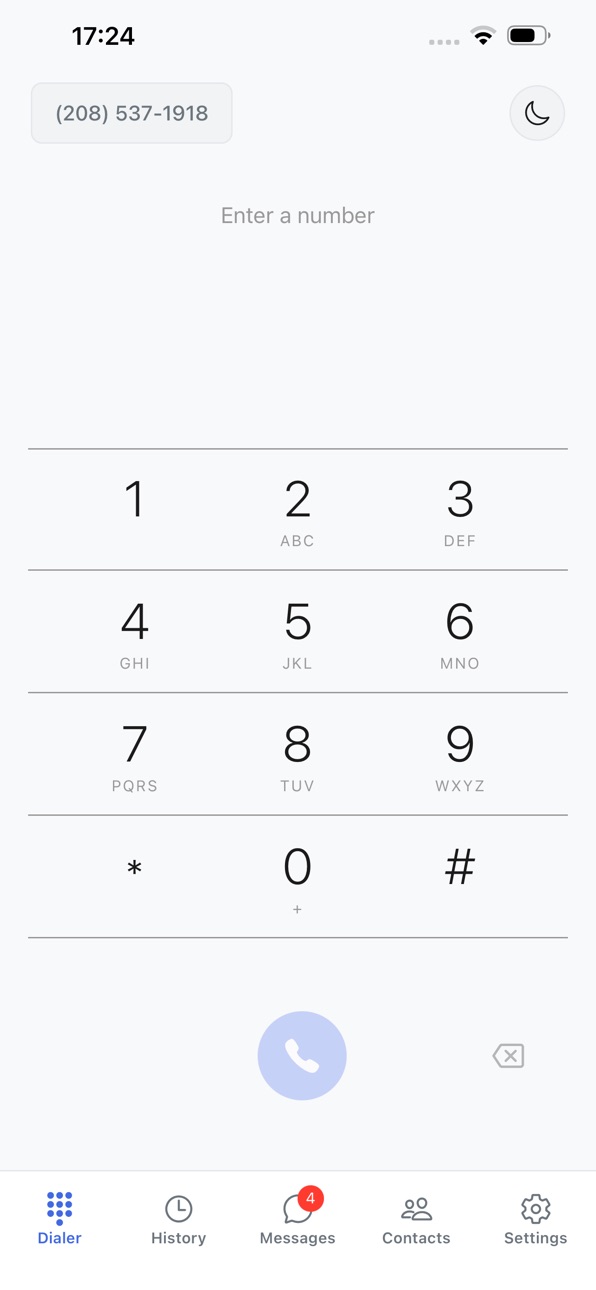 iPhone screenshot