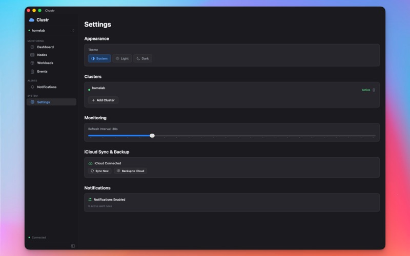 ClustrK8s screenshot