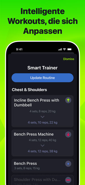 ‎SmartGym: Workout und Training Screenshot