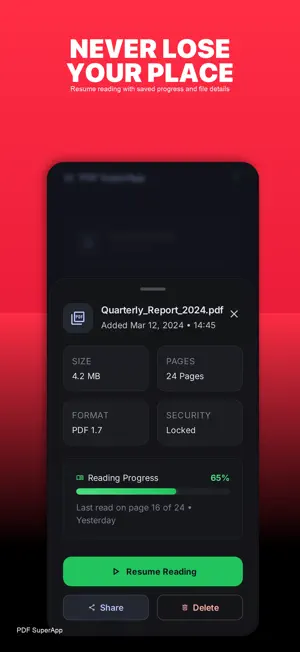 PDF SuperApp: Reader & AI screenshot 3