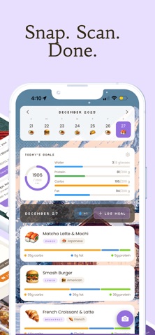 Nomrade: Your Cozy Food Diary screenshot