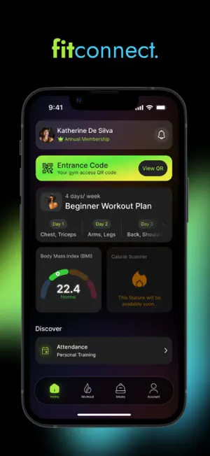 Fitconnect screenshot 1