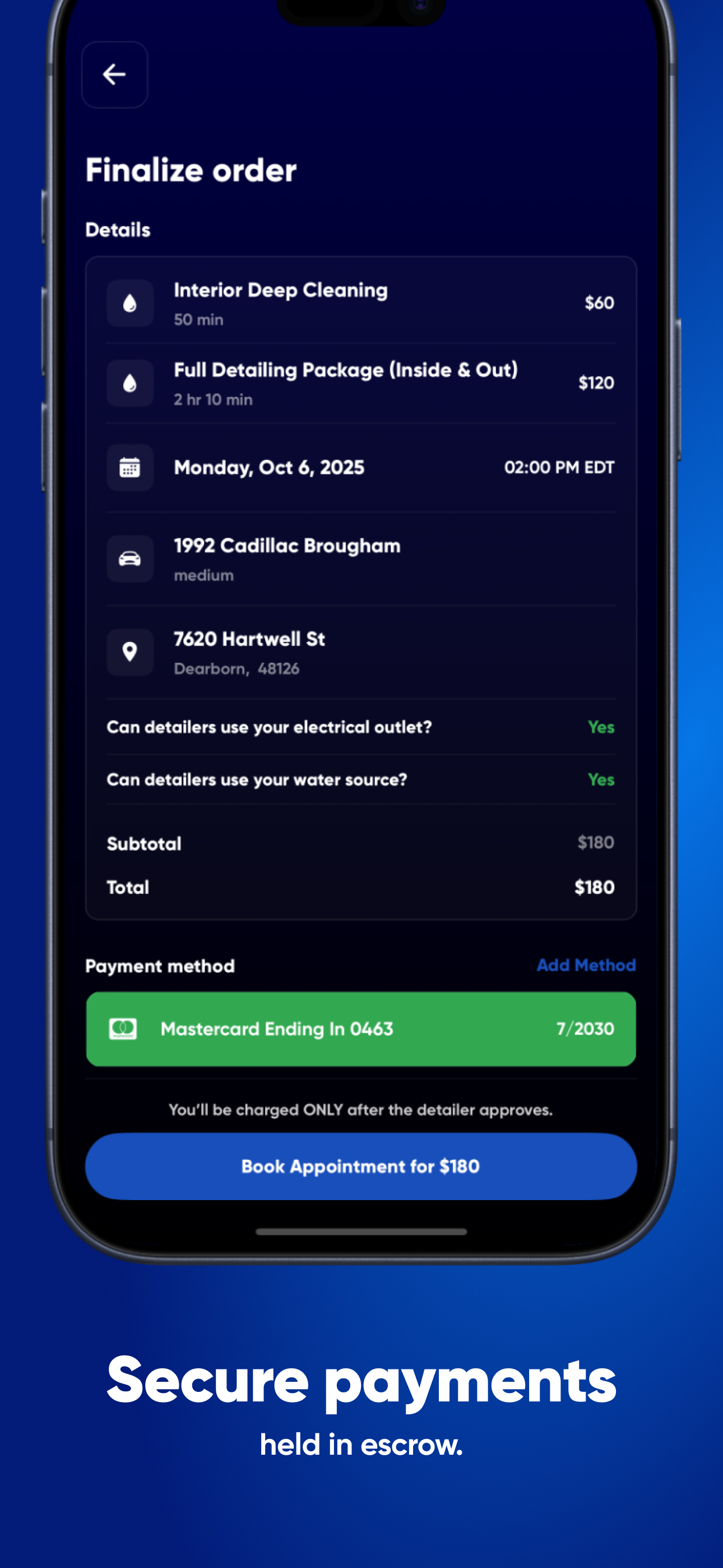 CurbCar: Mobile Detailing