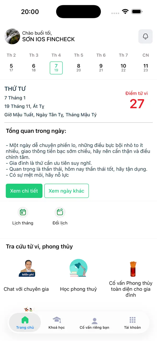 Screenshot #1 pour Cố Vấn Phong Thuỷ