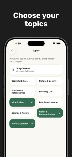 Verbsy: Word of the Day screenshot 2