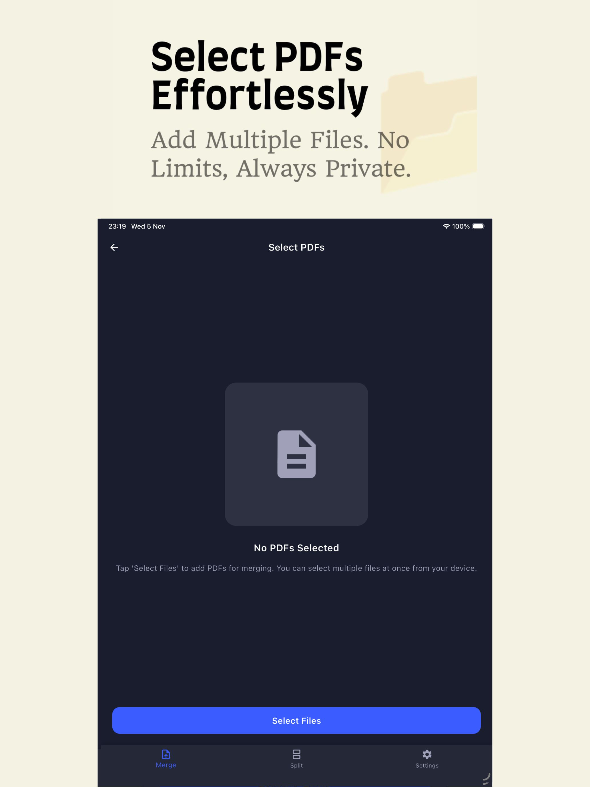 Cozy PDF Tools: Merge & Split screenshot 12