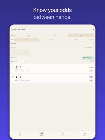 Poker Night: Home Game Ledger iPad screenshot