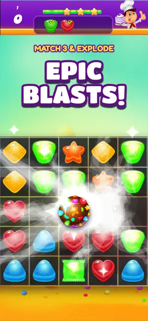 Candy Match 3: Sweet Puzzle screenshot 3