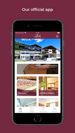 Hotel s'Röck screenshot 1