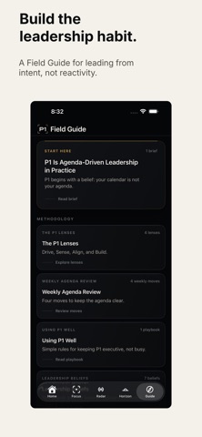 P1 Agenda Screenshot 5 of 5