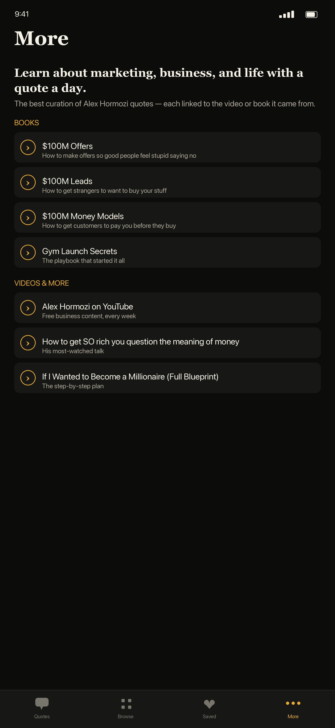 Alex Hormozi Quotes screenshot 8