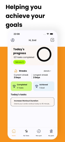 Goal Setter - Step 2 Screenshot 1 of 6