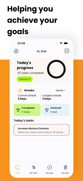 Goal Setter - Step 2 Screenshot 1 of 6
