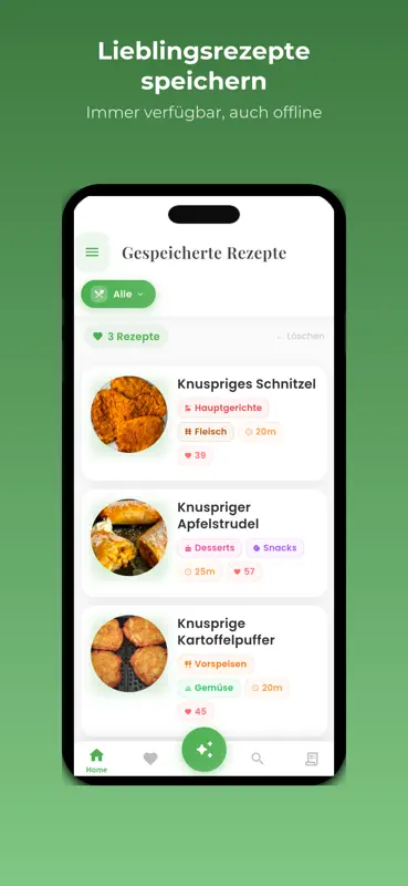 Airfryer Rezepte: KI-Koch screenshot 4 of 6