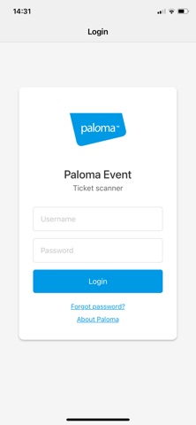 Paloma Event - Ticket Scanner screenshot