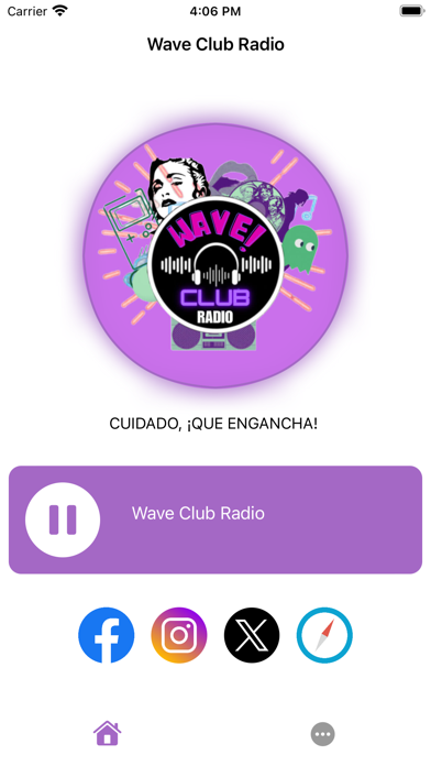Wave Club Radio Screenshot