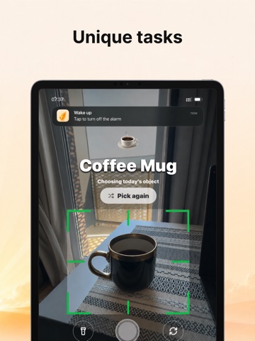 Mornix: Alarm Clock to Wake Up iPad screenshot