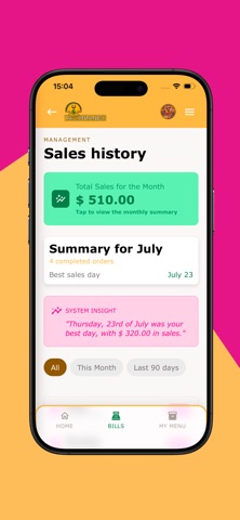 Tacontando: Sales Tracker screenshot
