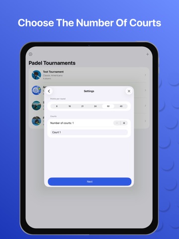 Americano Padel - PadelZone iPad screenshot