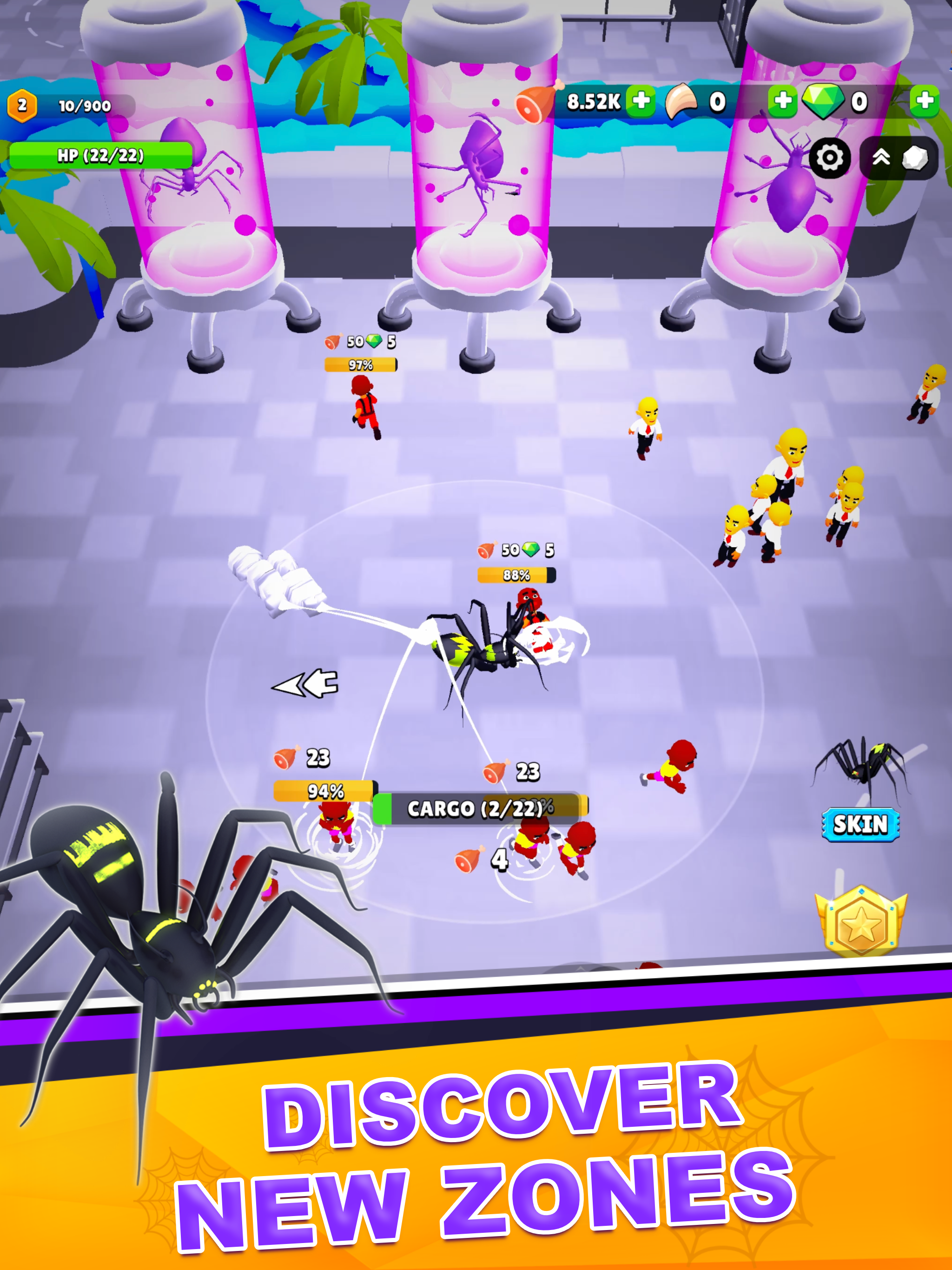 Spider Invasion: RPG Survival! screenshot 5