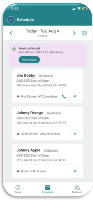 WellSky Point of Care screenshot 2