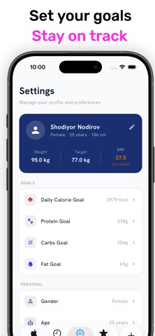 Calio - Eat & Track Screenshot 4 of 5