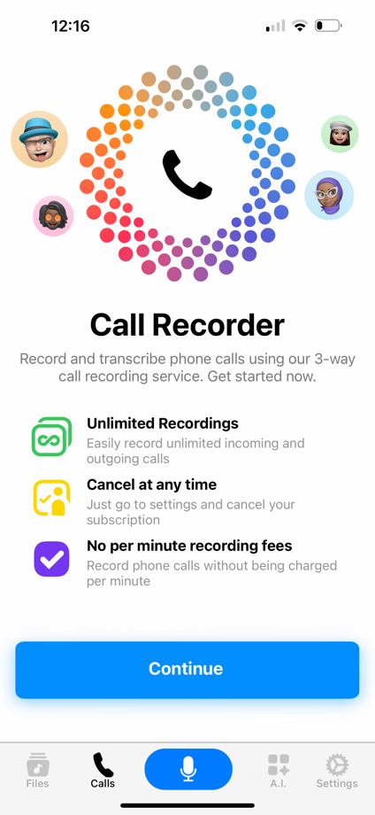 录音机 (Voice Recorder) 的 App Store 截图 7