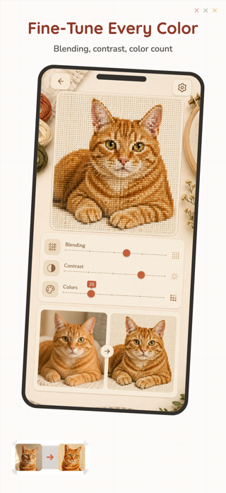 Needlepoint Pattern Maker AI Screenshot 4 of 10