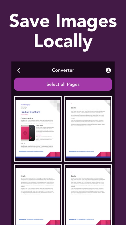 #3. Convert PDF to PNG Picture (iOS) 由: Bilal Drndo
