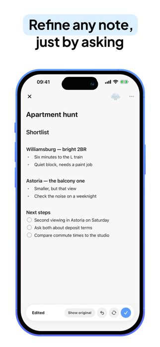 Echo: AI Note Taker & Notebook Screenshot 9 of 10