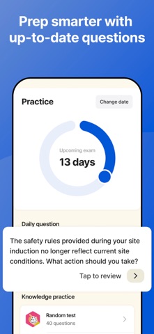 HS&E Exam Prep Practice Screenshot 3 of 5