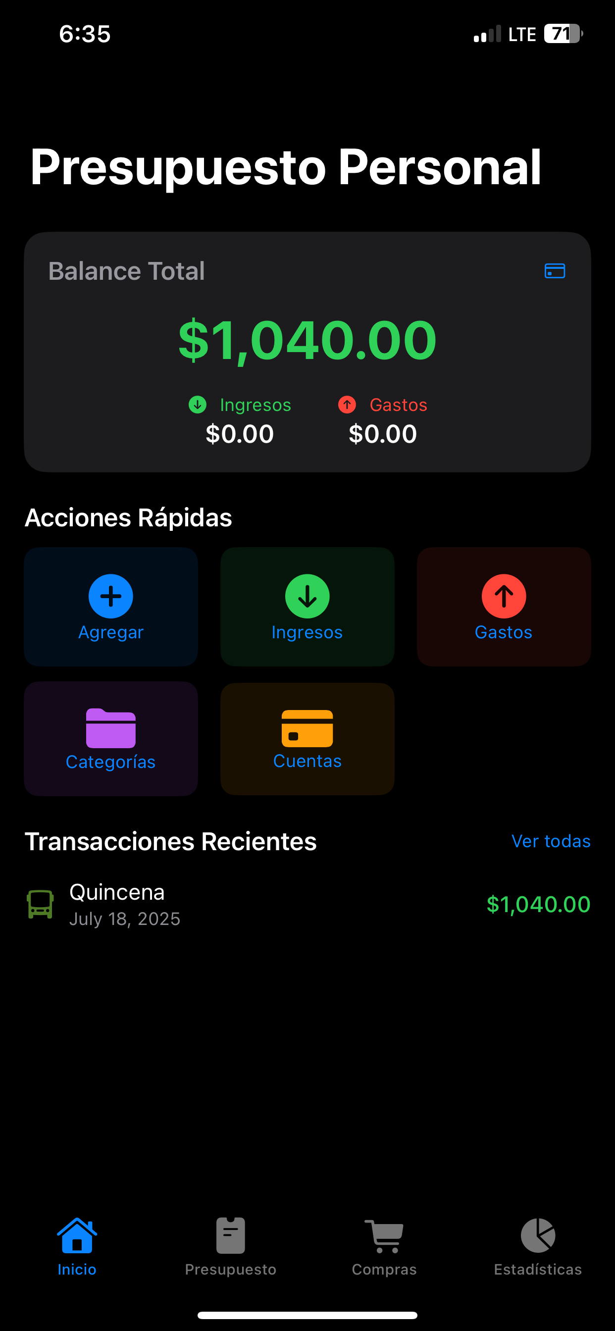 Friendly Budget: Finance screenshot 5