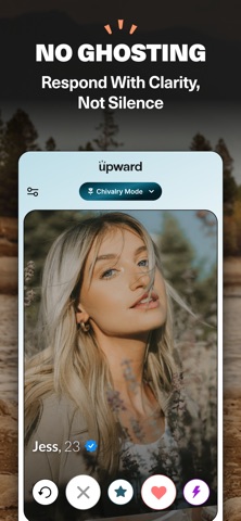 Upward Dating: Meet Singles iPhone screenshot