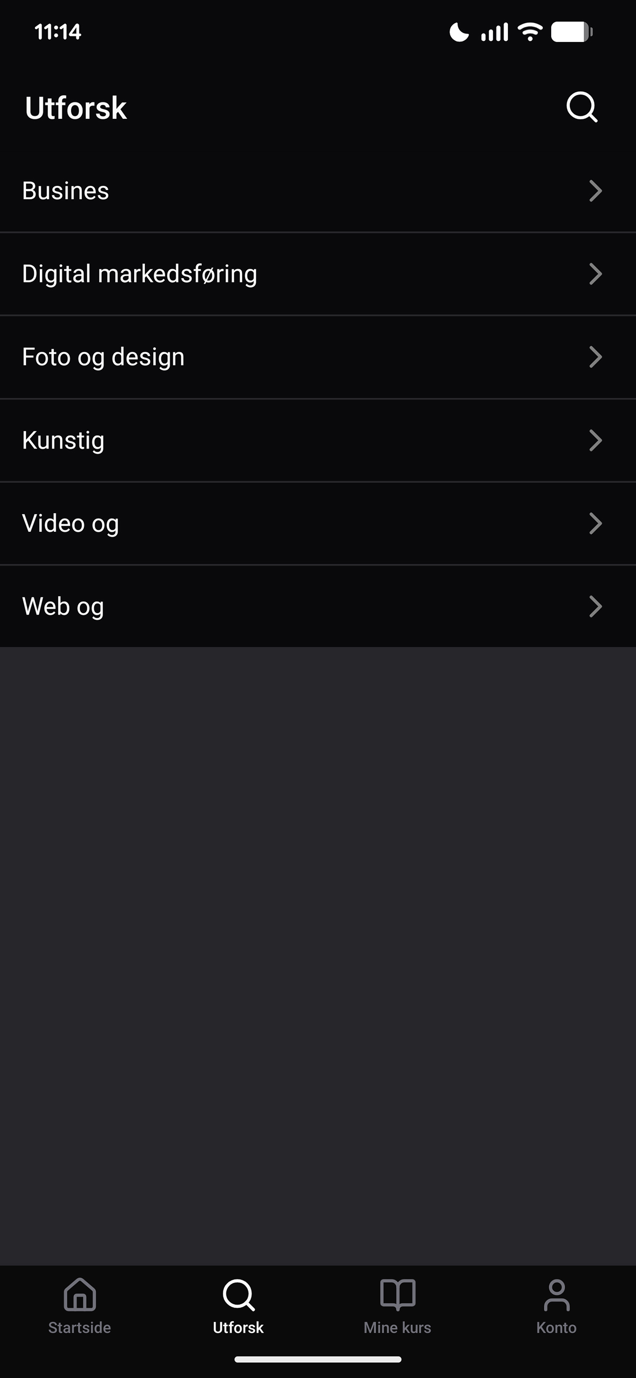 Utdannet
