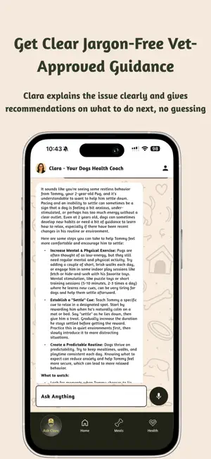 CanisX: 24/7 AI Dog Vet Chat screenshot 2
