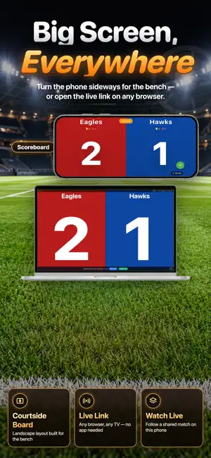 Soccer Scoreboard & Referee screenshot 2