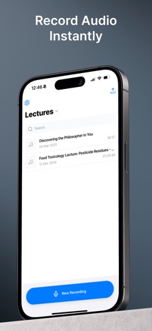 ScreenApp: AI Voice Recorder iPhone screenshot