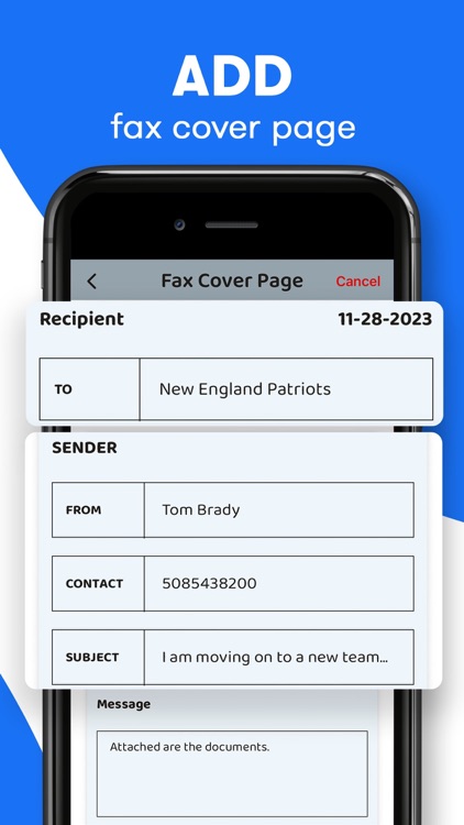 FAX from iPhone・Send Document screenshot-4