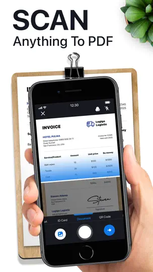 Screenshot von Easy Scan - PDF Scanner auf dem iPhone 1