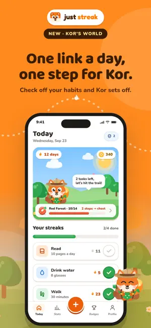 Just Streak: Habit Tracker screenshot 1