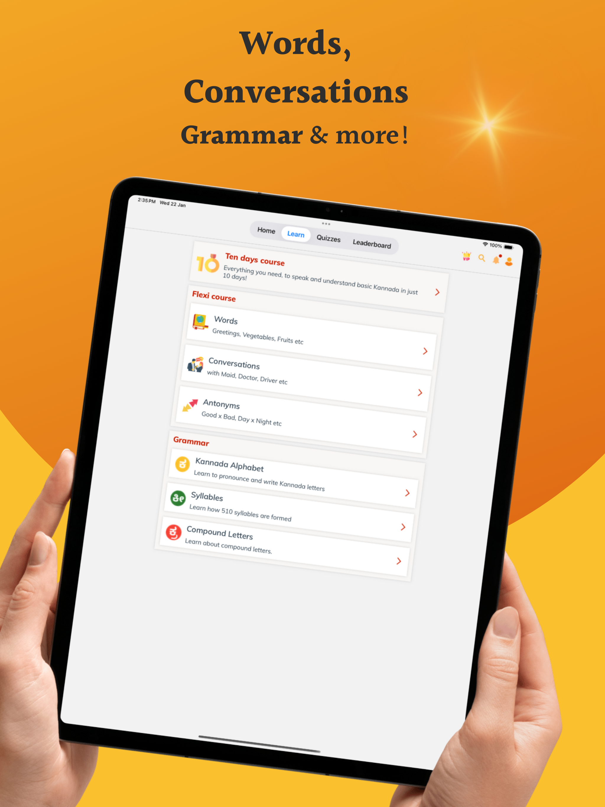 Learn Kannada SmartApp