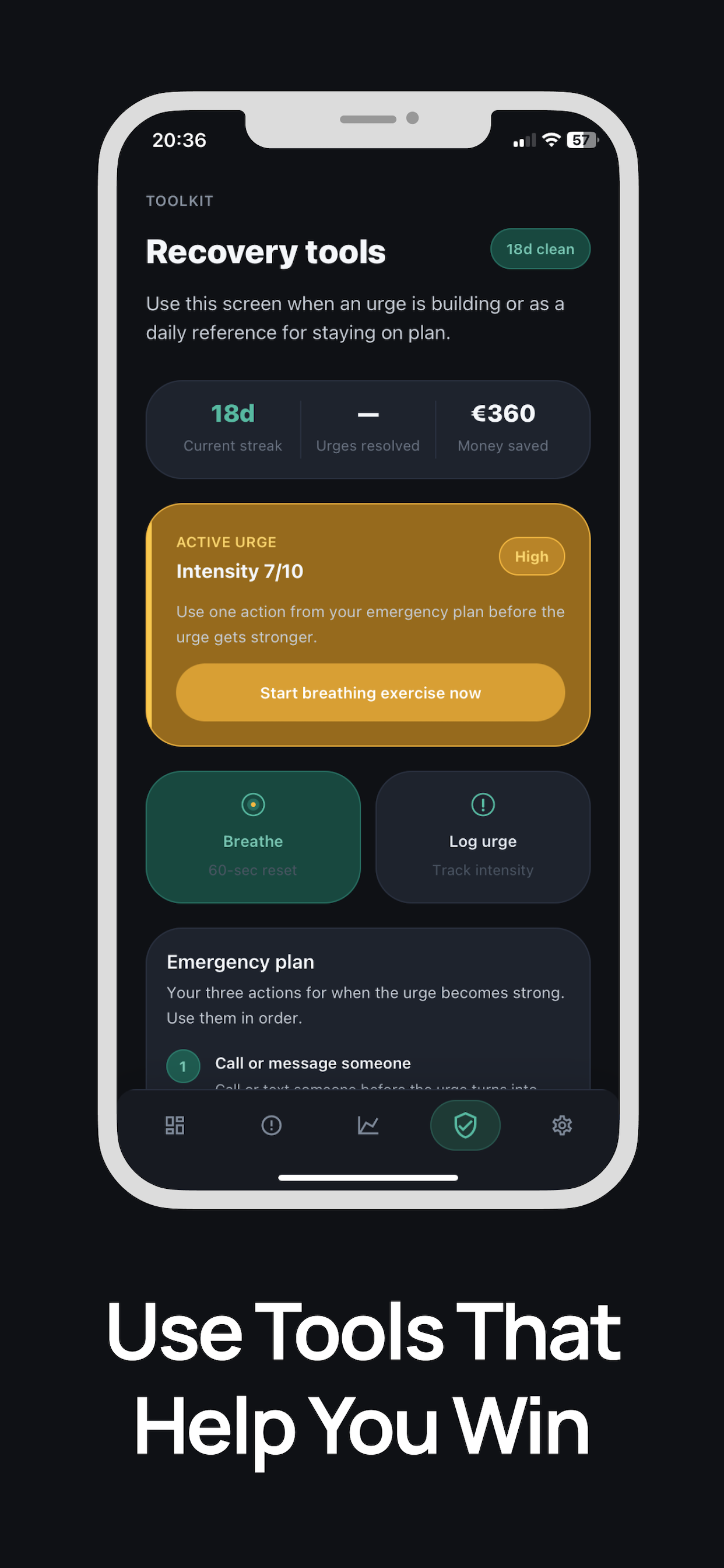 ResetBet — Quit Gambling screenshot 4
